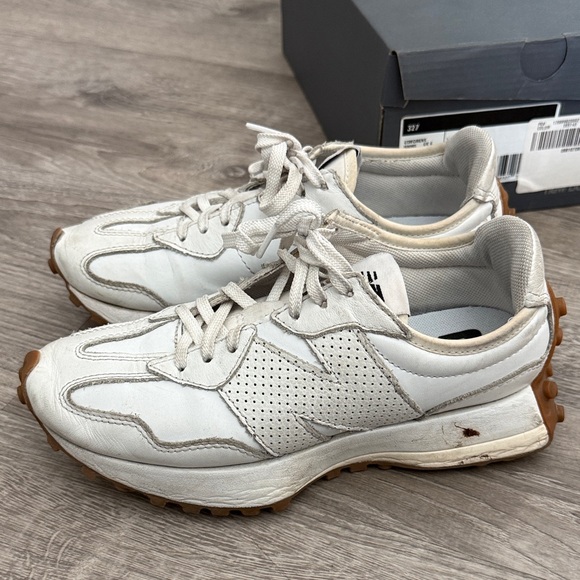 New Balance Women's White Sneakers - Picture 5 of 9